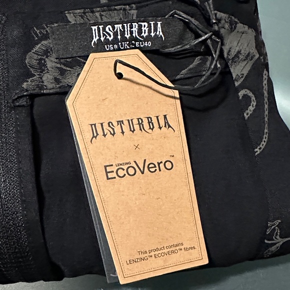 Disturbia Helena Highland Foraging Button Up Midi Dress Size US-8/UK12 NWT - Picture 7 of 7